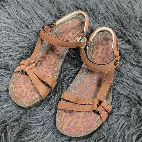 teva cork sandals
